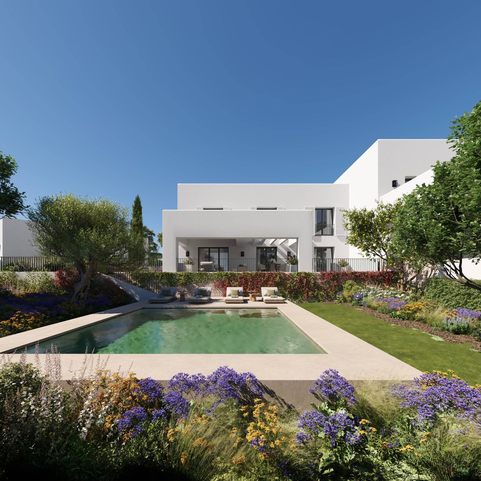 3 Bed Semi-Detached House in Sotogrande i Sotogrande, Rekkehus